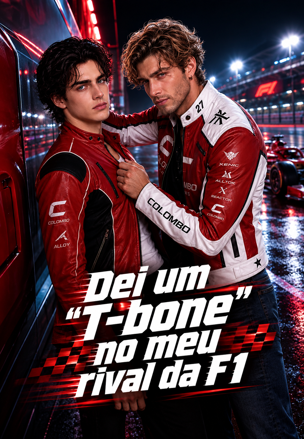 Dei um "T-bone" no meu rival da F1