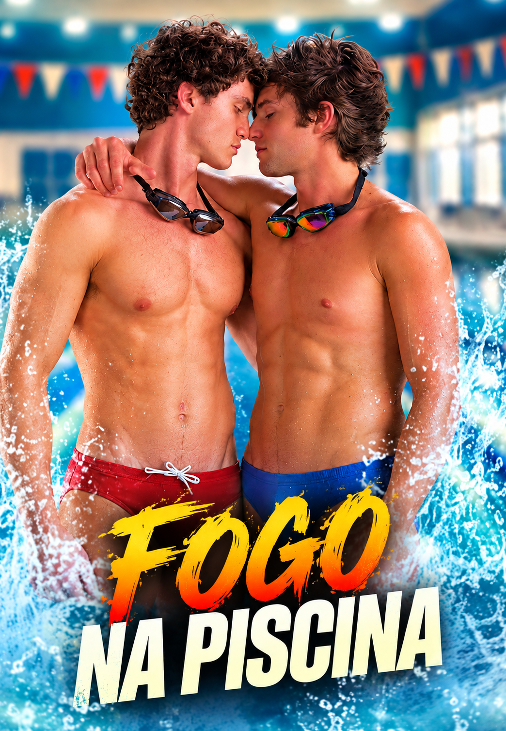 Fogo na piscina